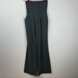 Motherhood Maternity Wide Leg Flare Dress Slacks Pants